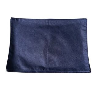 Unbranded Set of 4 Navy Blue Linen Placemats